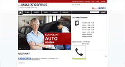 Desktop Screenshot of mmautoservis.cz