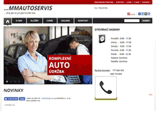 Tablet Screenshot of mmautoservis.cz